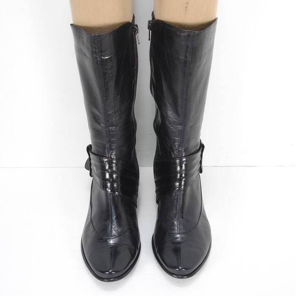 EVERYBODY BY BZ MODA TAMARA LEATHER BOOTS 38.5 - Picture 2 of 8